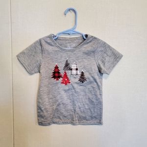 Toddler‎ Christmas tree pajama shirt. Size 2T.